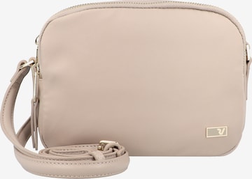 Borsa a tracolla di Roncato in beige: frontale