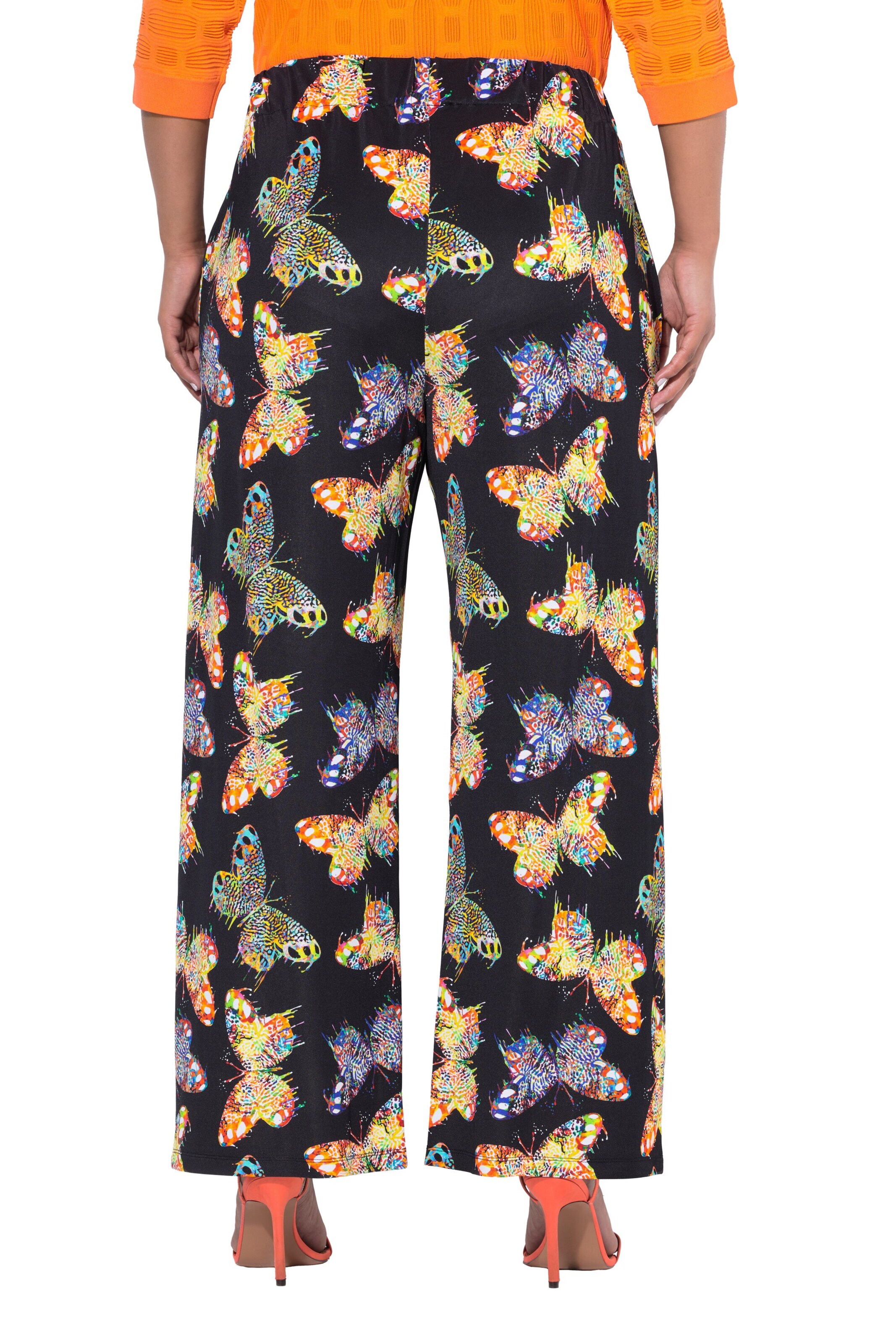 Ulla Popken Wide leg Pants in Black