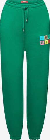 Pantalon ESPRIT en vert : devant