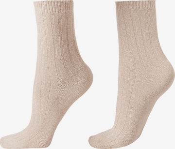 CALZEDONIA Socken in Beige: Vorderseite
