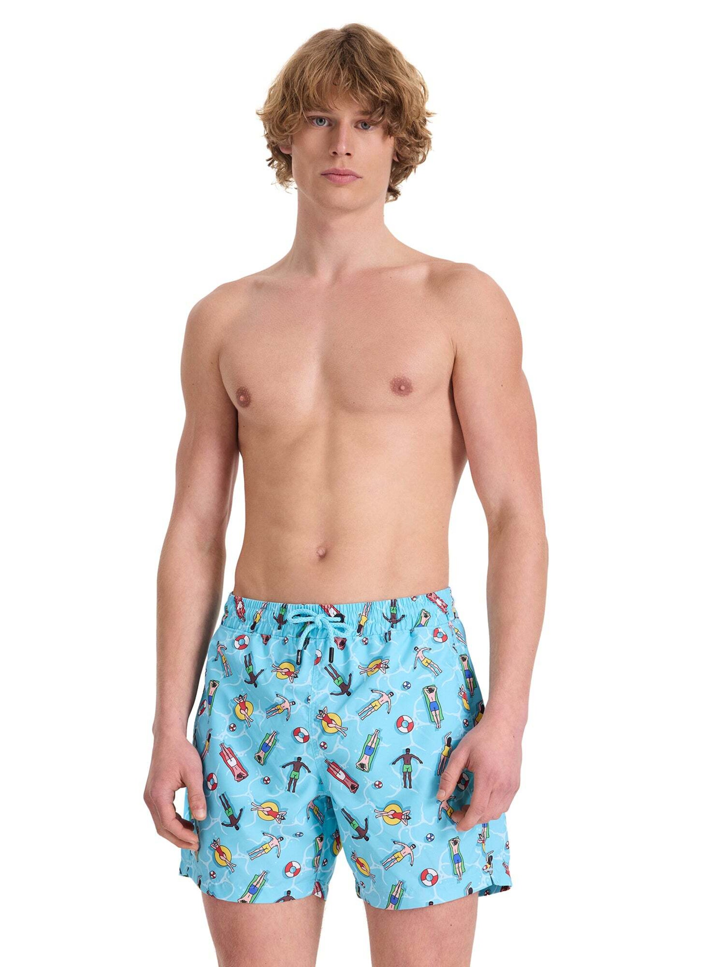 Pantaloncini da bagno di WESTMARK LONDON in blu: frontale