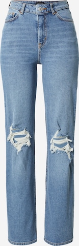 PIECES Jeans 'HOLLY' in Blauw: voorkant