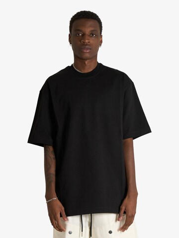 DARK LABEL Shirt in Zwart: voorkant