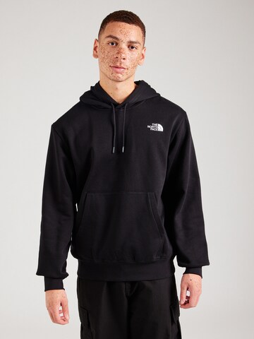THE NORTH FACE Tréning póló 'Essential' - fekete: elől