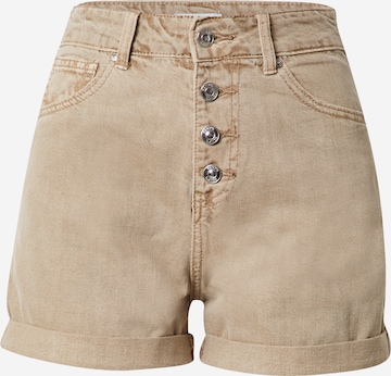 Hailys Regular Shorts in Grau: predná strana