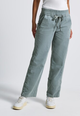 STREET ONE Loosefit Hose in Blau: Vorderseite