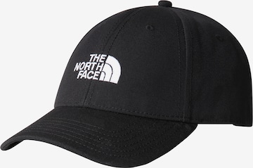 THE NORTH FACE Athletic Cap in Black: front