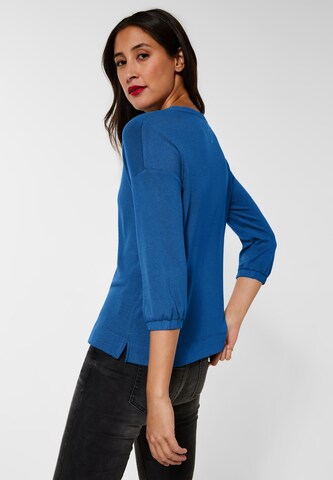 STREET ONE Bluse in Blau