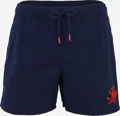 Maudymosi trumpikės 'ITHACA' iš Tommy Hilfiger Underwear, spalva – mėlyna / tamsiai mėlyna jūros spalva / raudona, Prekių apžvalga