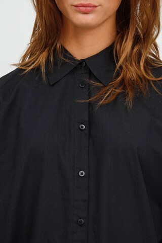 b.young Longbluse 'BYGAMZE LONG SHIRT' in Schwarz