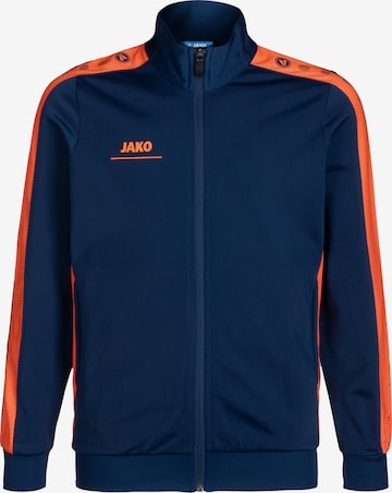 JAKO Sportjas 'Striker' in Blauw: voorkant