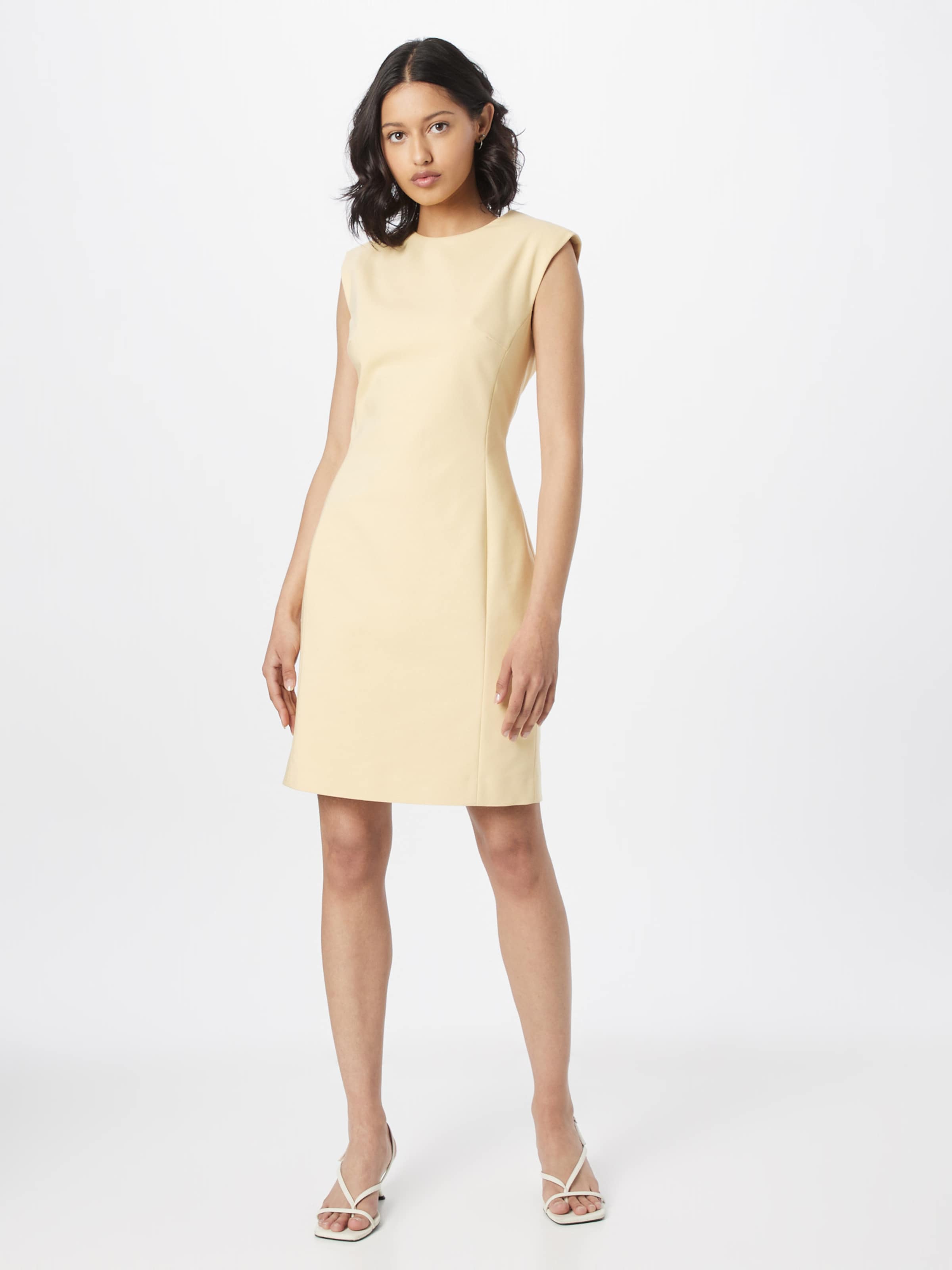 Pastel top sheath dress