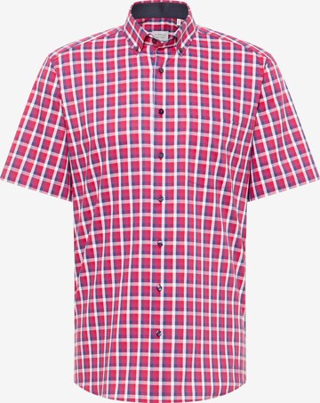 ETERNA Regular fit Button Up Shirt in Red: front