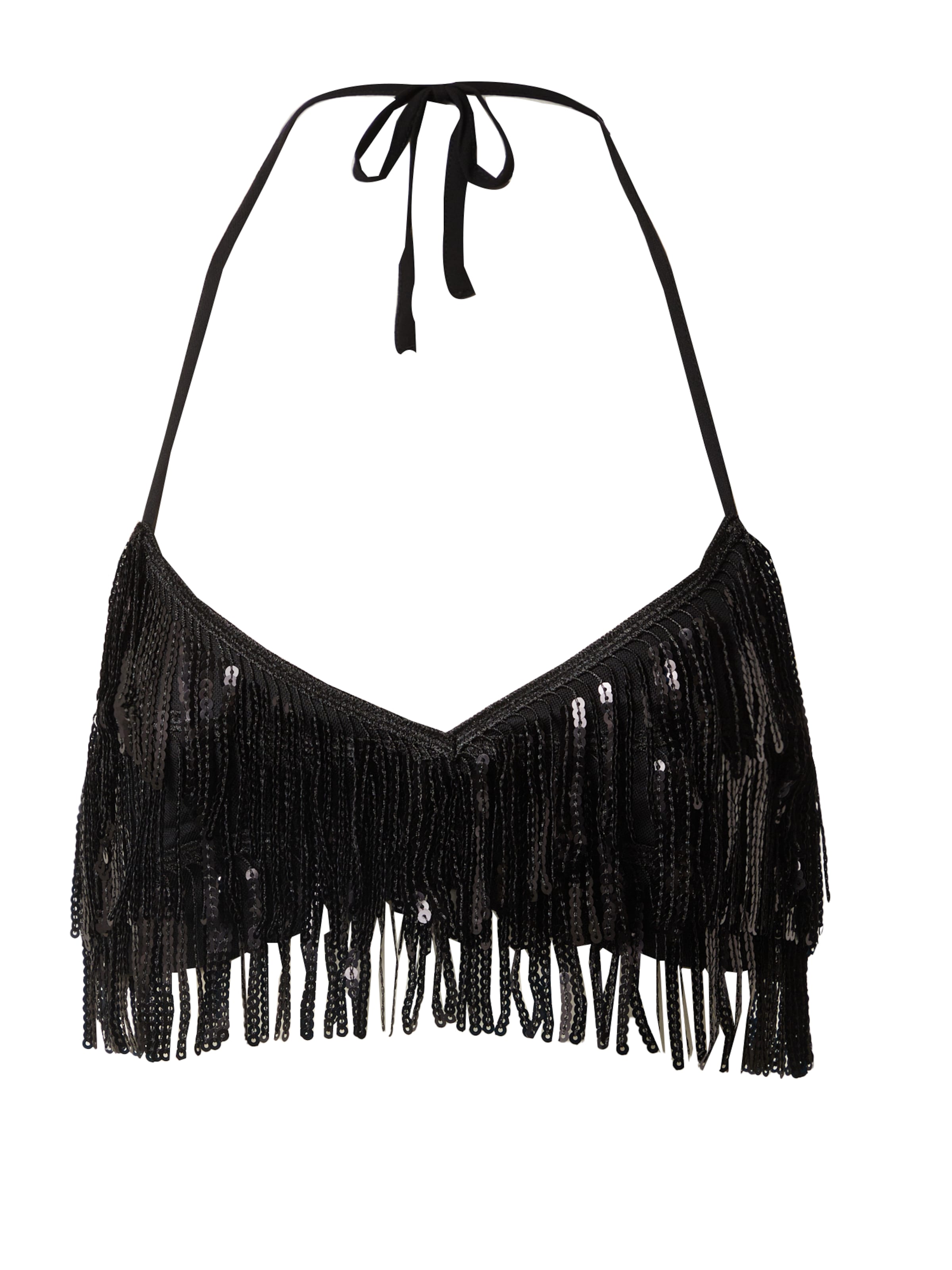 NLY by Nelly Top in Schwarz: Vorderseite