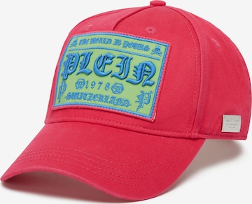 Philipp Plein - Gorra en rosa: frente