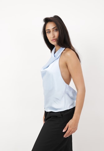 Elara Top in Blue