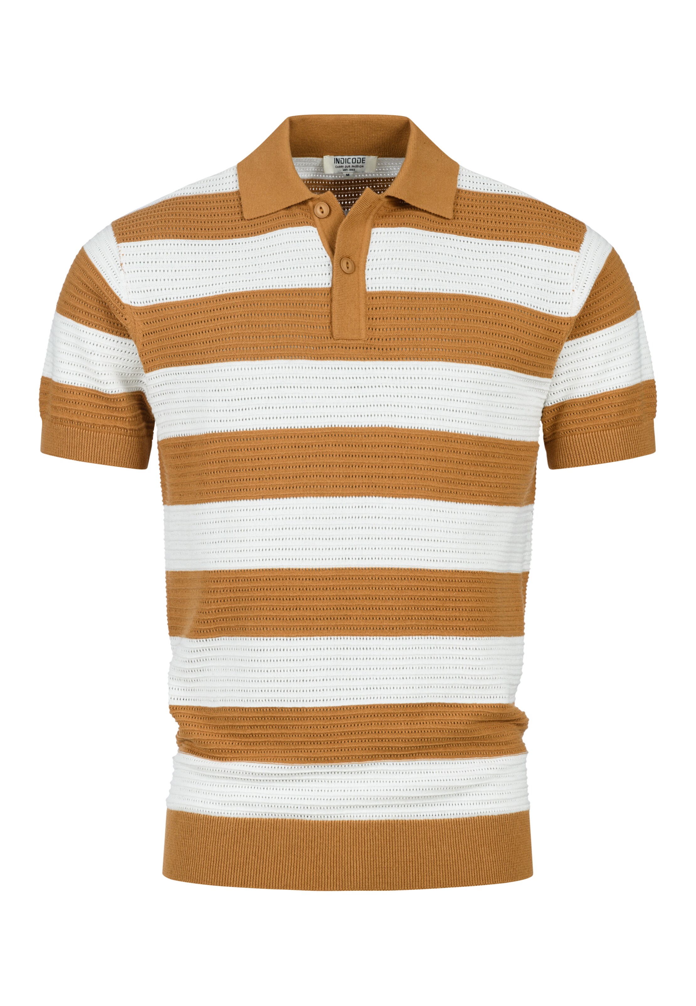 INDICODE JEANS Shirt ' INTidsel ' in Orange: front