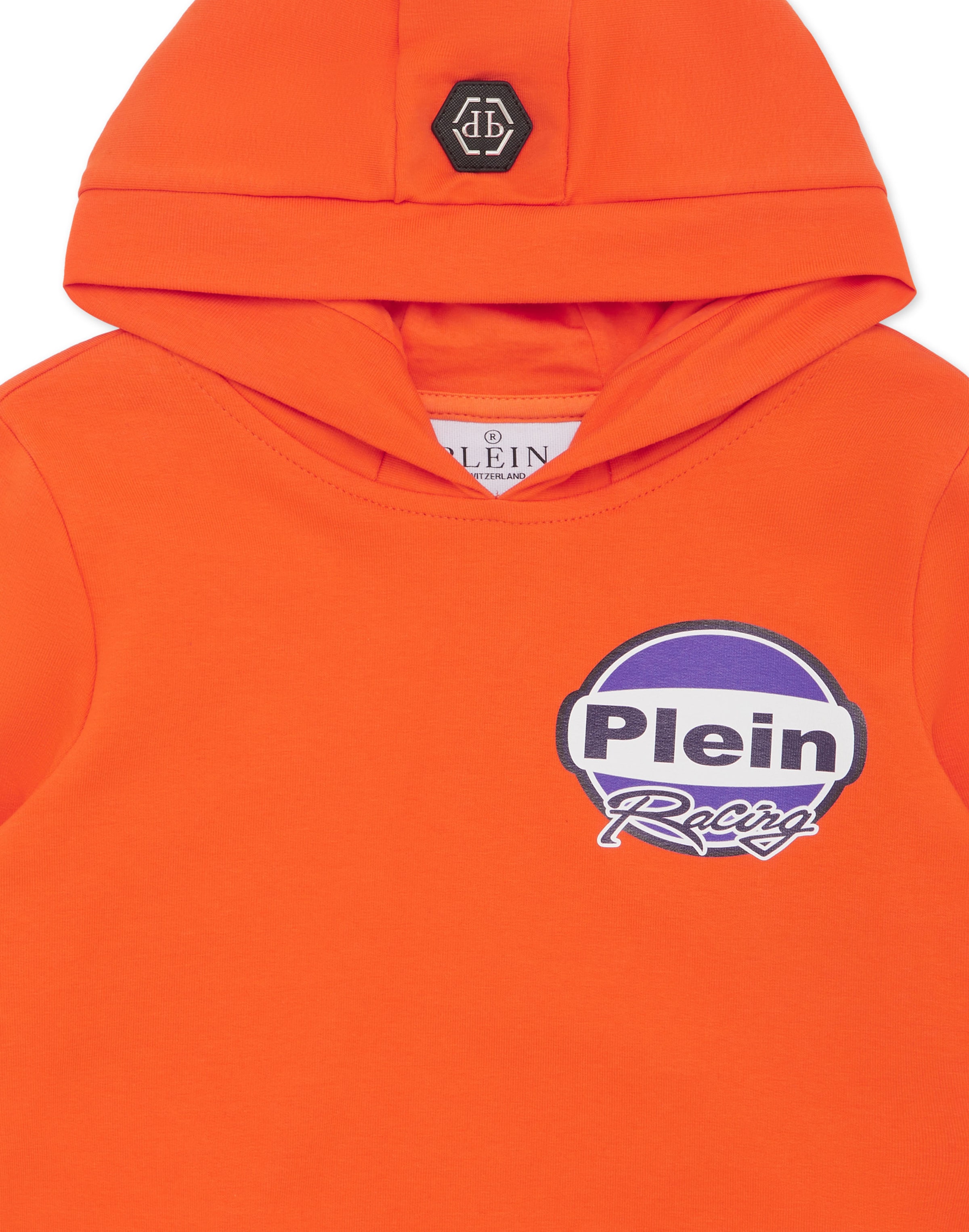 Felpa 'Racing' di Philipp Plein in arancione