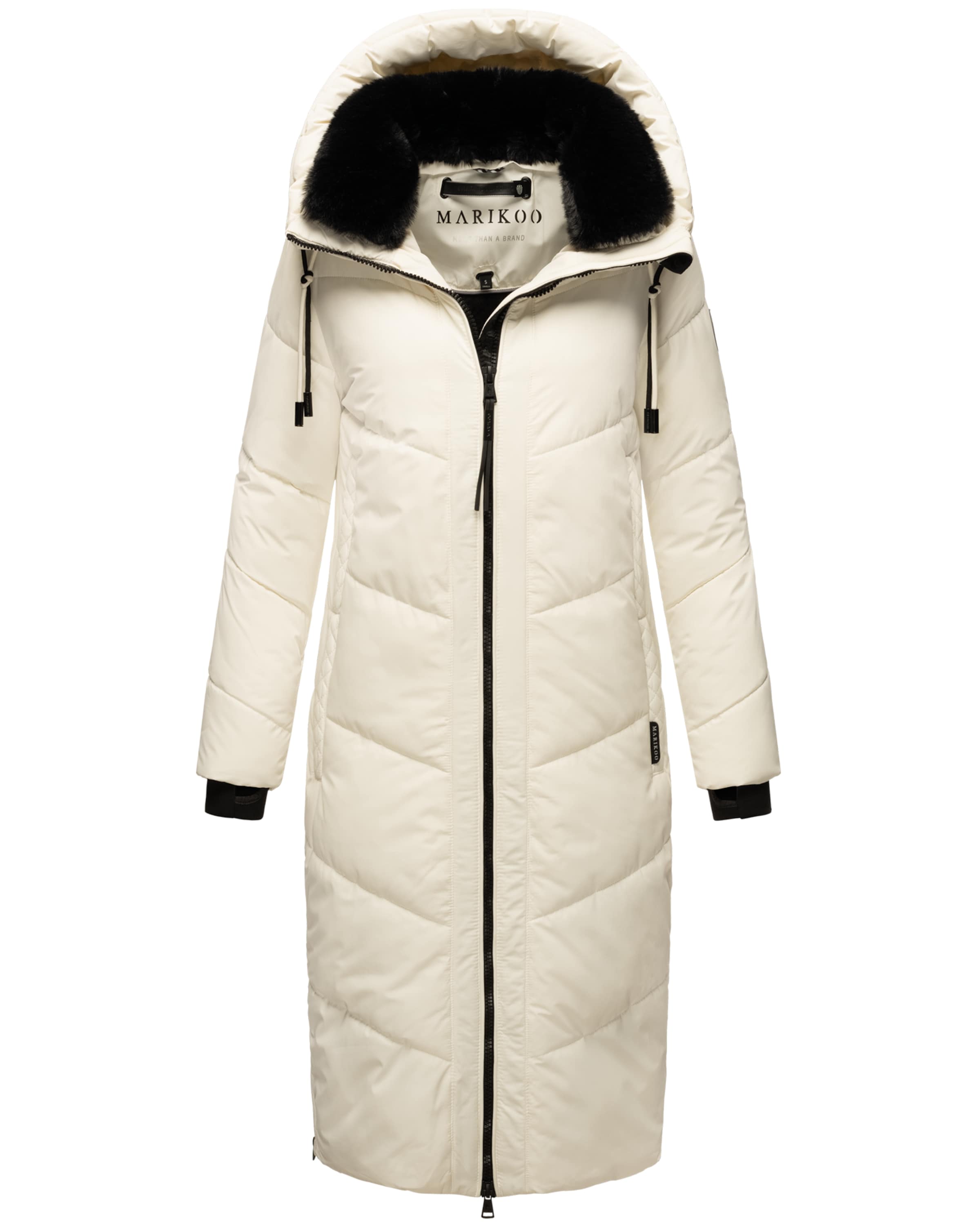 MARIKOO Zimný kabát 'Nadaree XVI' - Biela