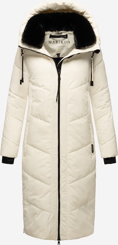 MARIKOO Winter coat 'Nadaree XVI' in White