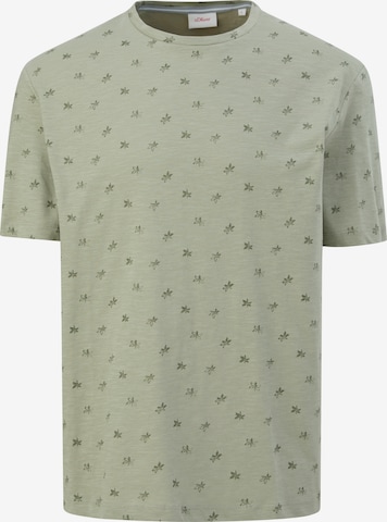 s.Oliver Shirt in Groen: voorkant