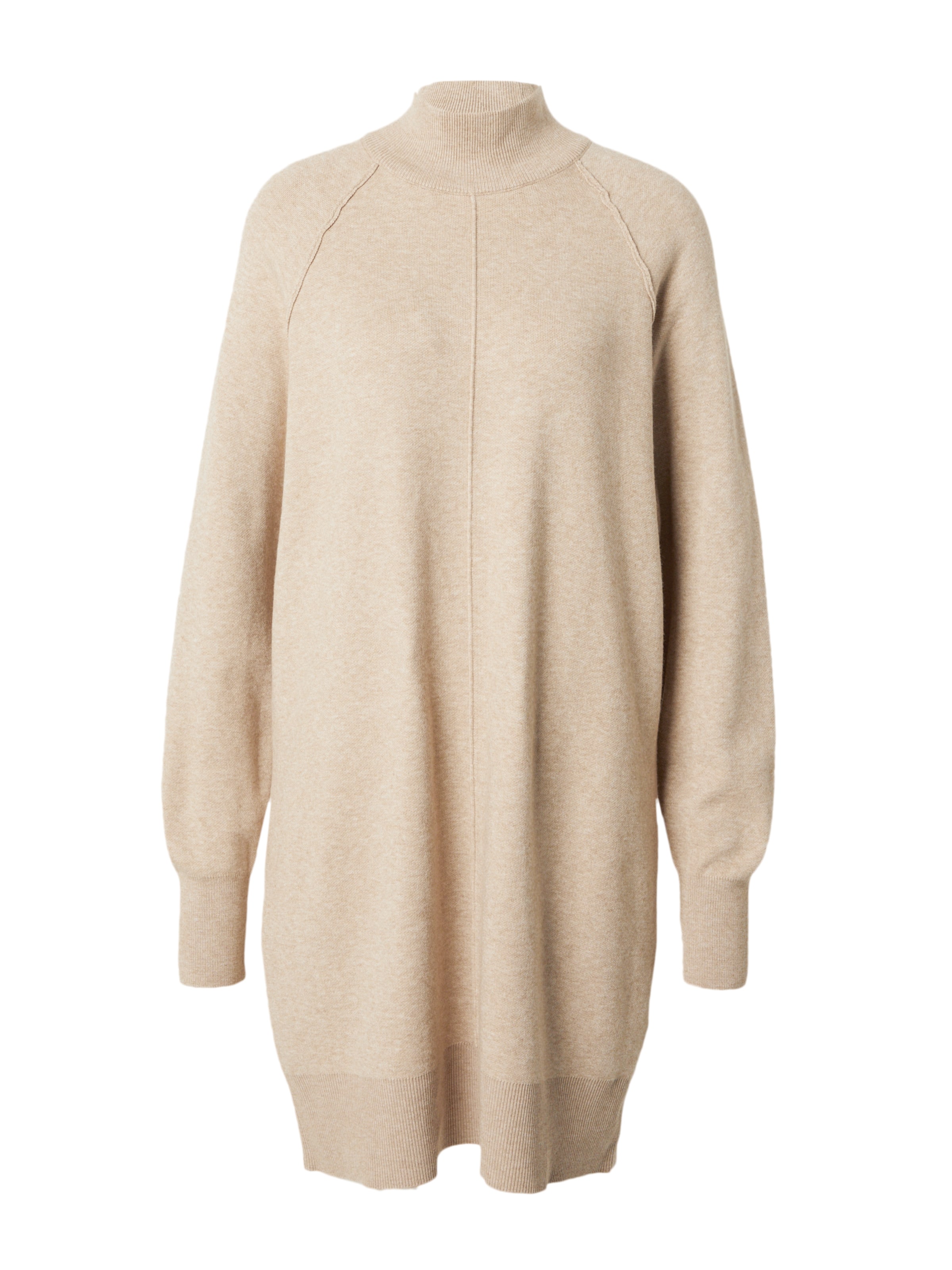 VERO MODA Stickad klänning 'VMGOLD LINK' i beige: framsida