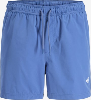 JACK & JONES Uimashortsit 'JPSTMaui Tropic' värissä sininen: etupuoli