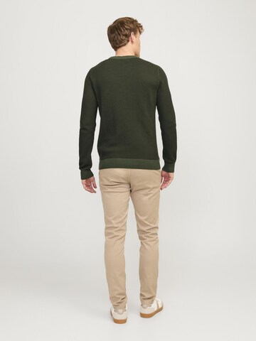 JACK & JONES - Jersey 'JJEGlobe' en verde