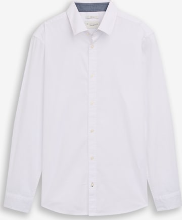 TOM TAILOR Regular Fit Hemd in Weiß: Vorderseite