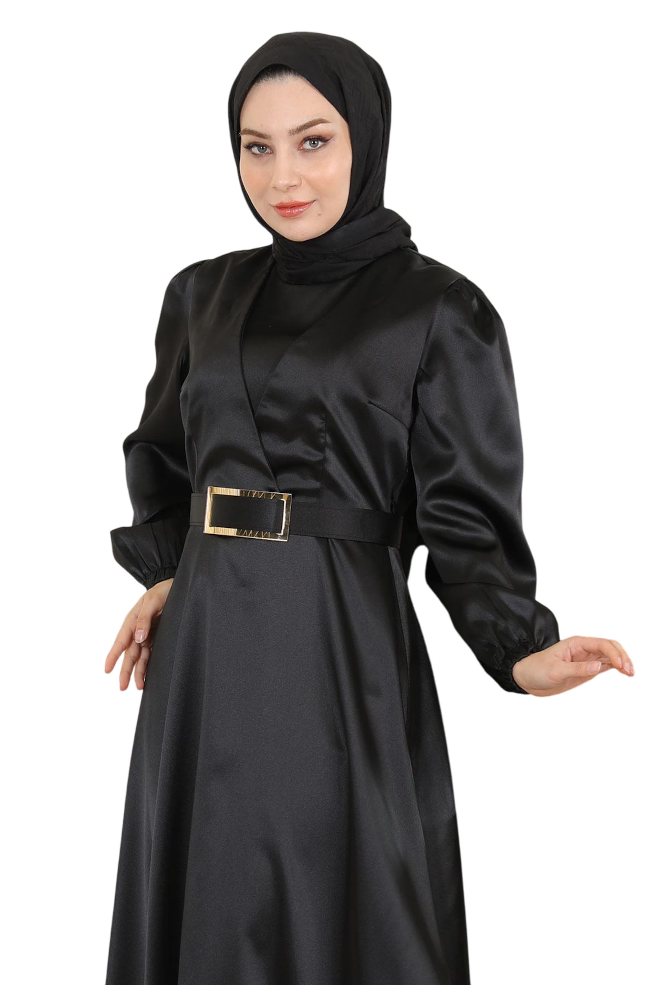 MODAMIHRAM Kleid in Schwarz