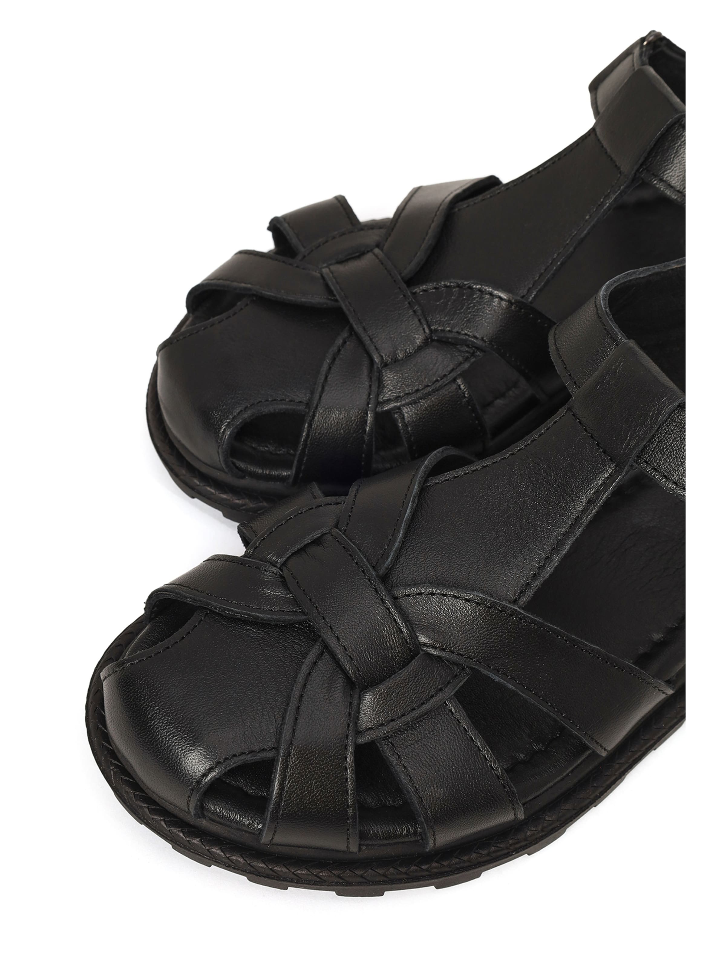 Derimod Sandale in Schwarz