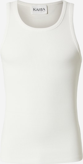 Marškinėliai iš KARIA by Loris Karius, spalva – balta, Prekių apžvalga