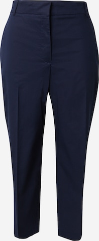 Tommy Hilfiger Curve Плиссированные брюки в Синий: спереди