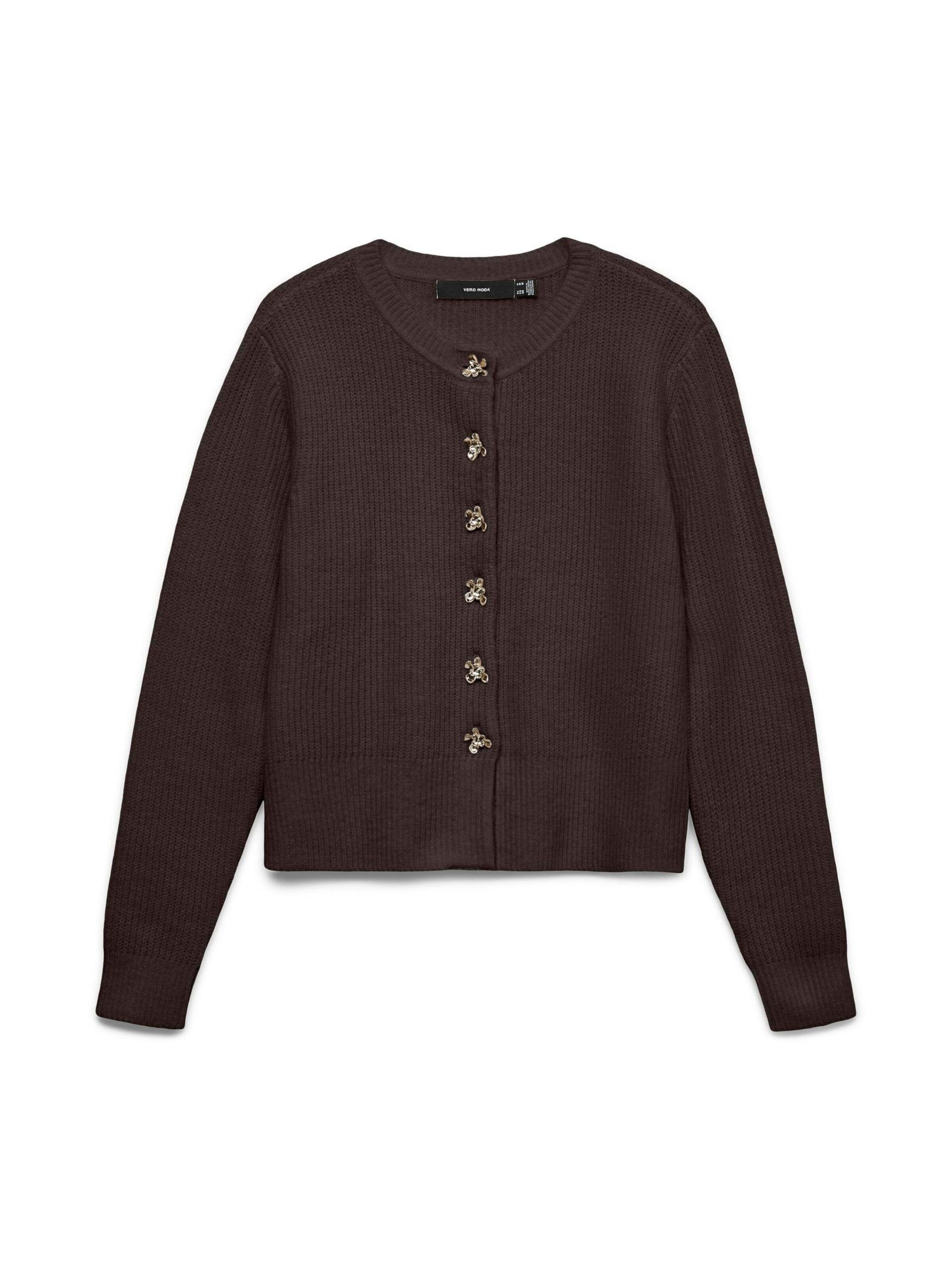 Cardigan VERO MODA en marron : devant