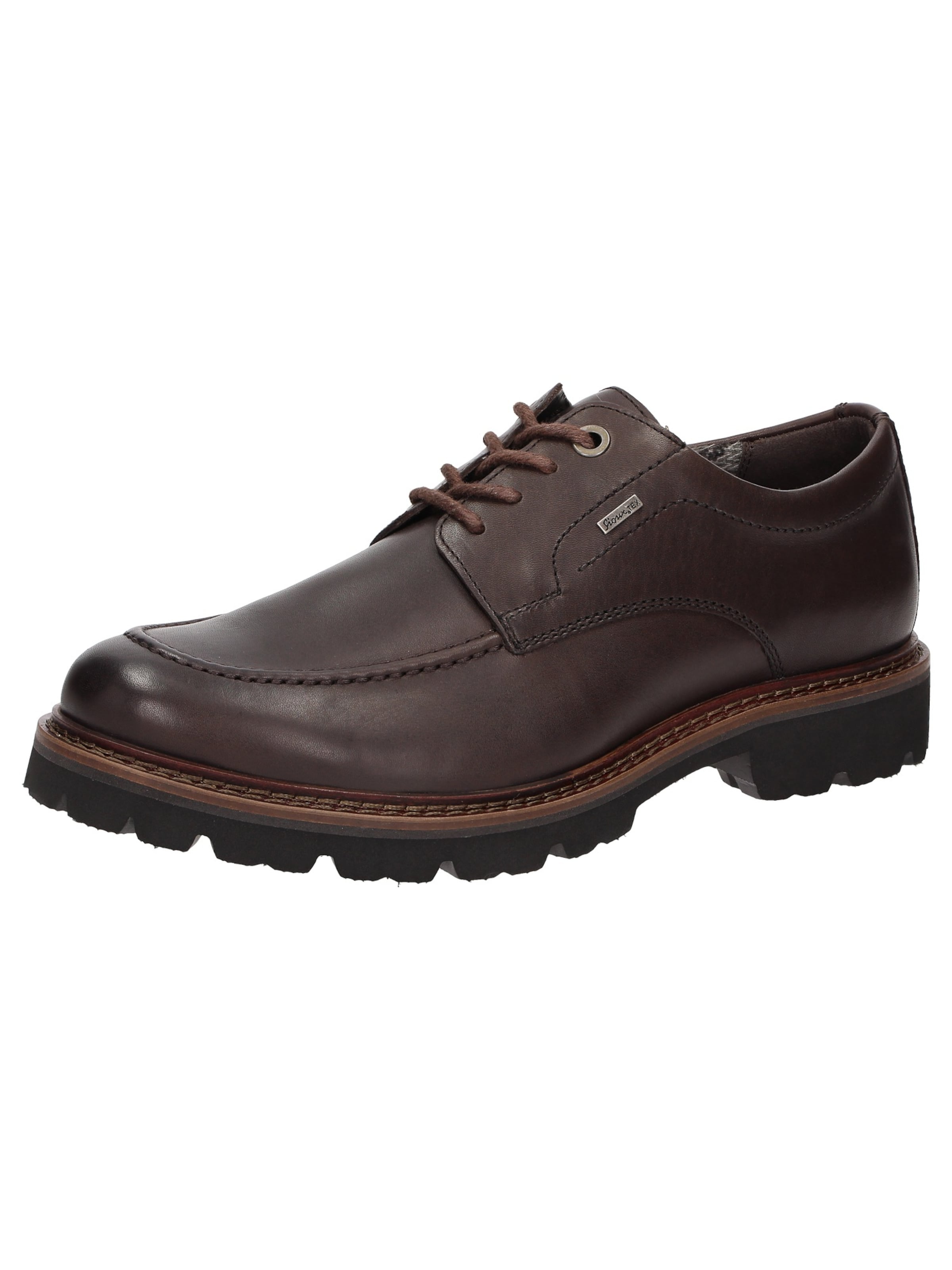 SIOUX Lace-up shoe ' Adalrik-713-TEX-H ' in Brown: front