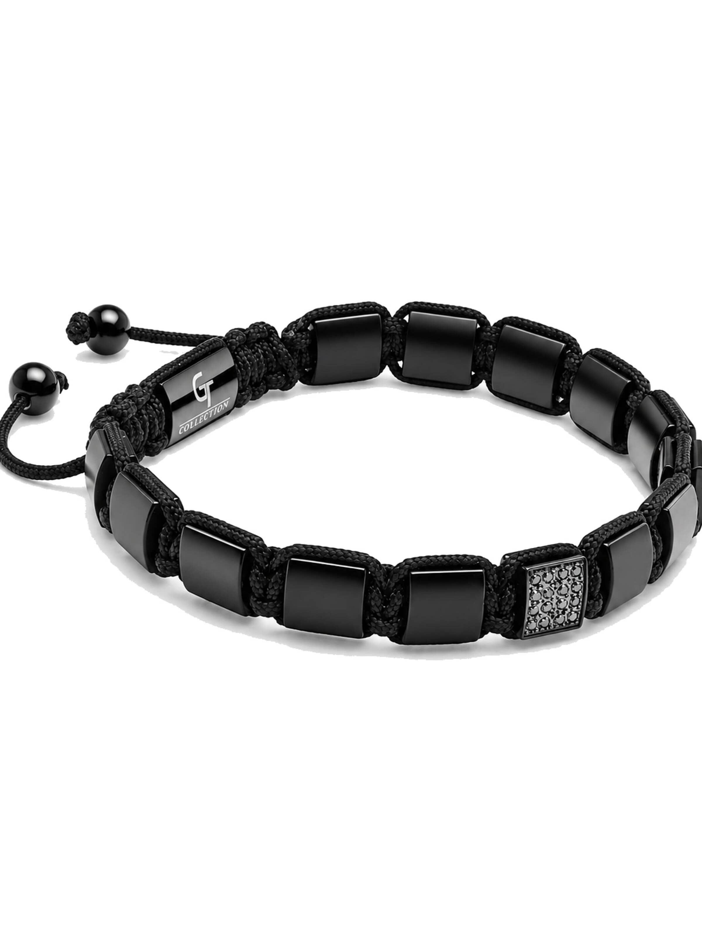 juoda GT Collection Apyrankė 'Flat-Bead'