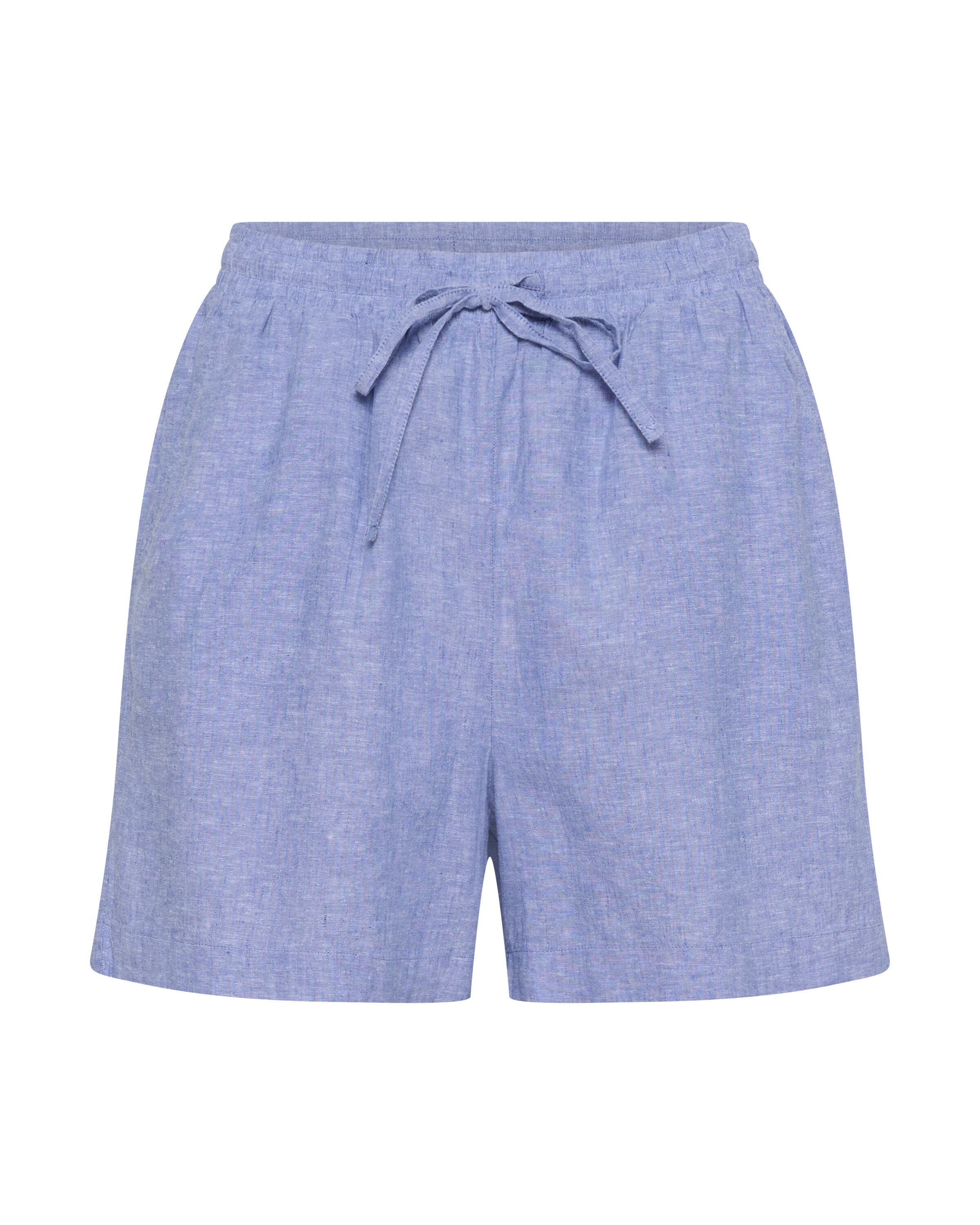 CULTURE Loose fit Trousers 'CUArletty' in Blue: front