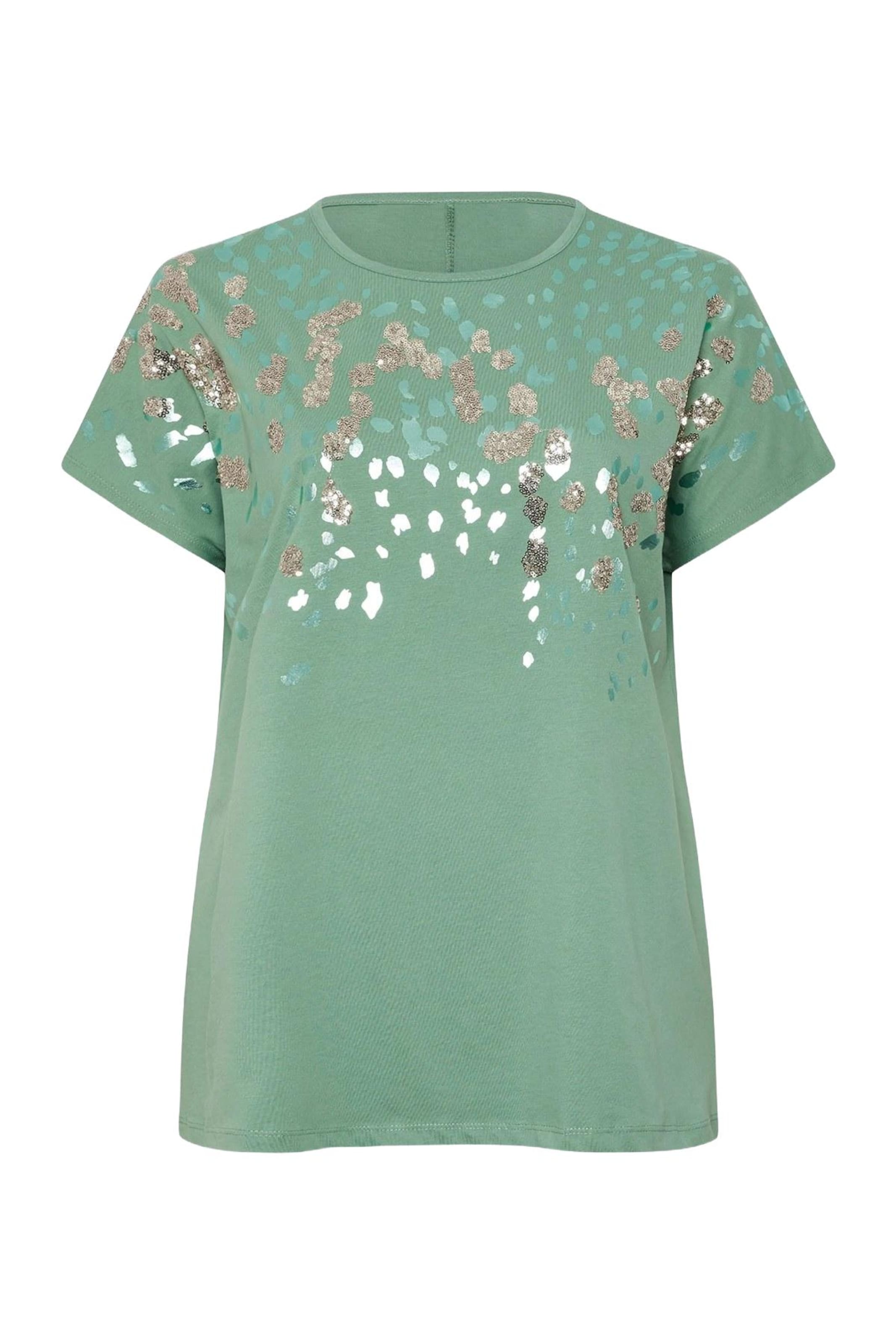 Shape Of You Shirt in Green: front