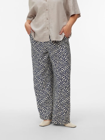 Vero Moda Curve Wide Leg Bukser 'VMCJosie' i hvid: forside