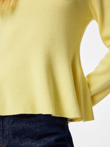 PIECES - Jersey 'PCJan' en amarillo