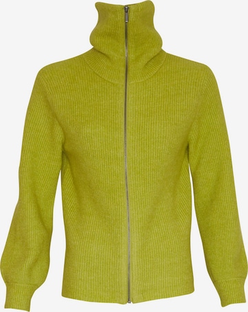 MSCH COPENHAGEN Knit cardigan in Yellow: front