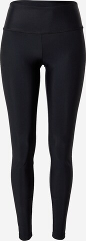 Skinny Pantalon de sport Nike Swim en noir : devant