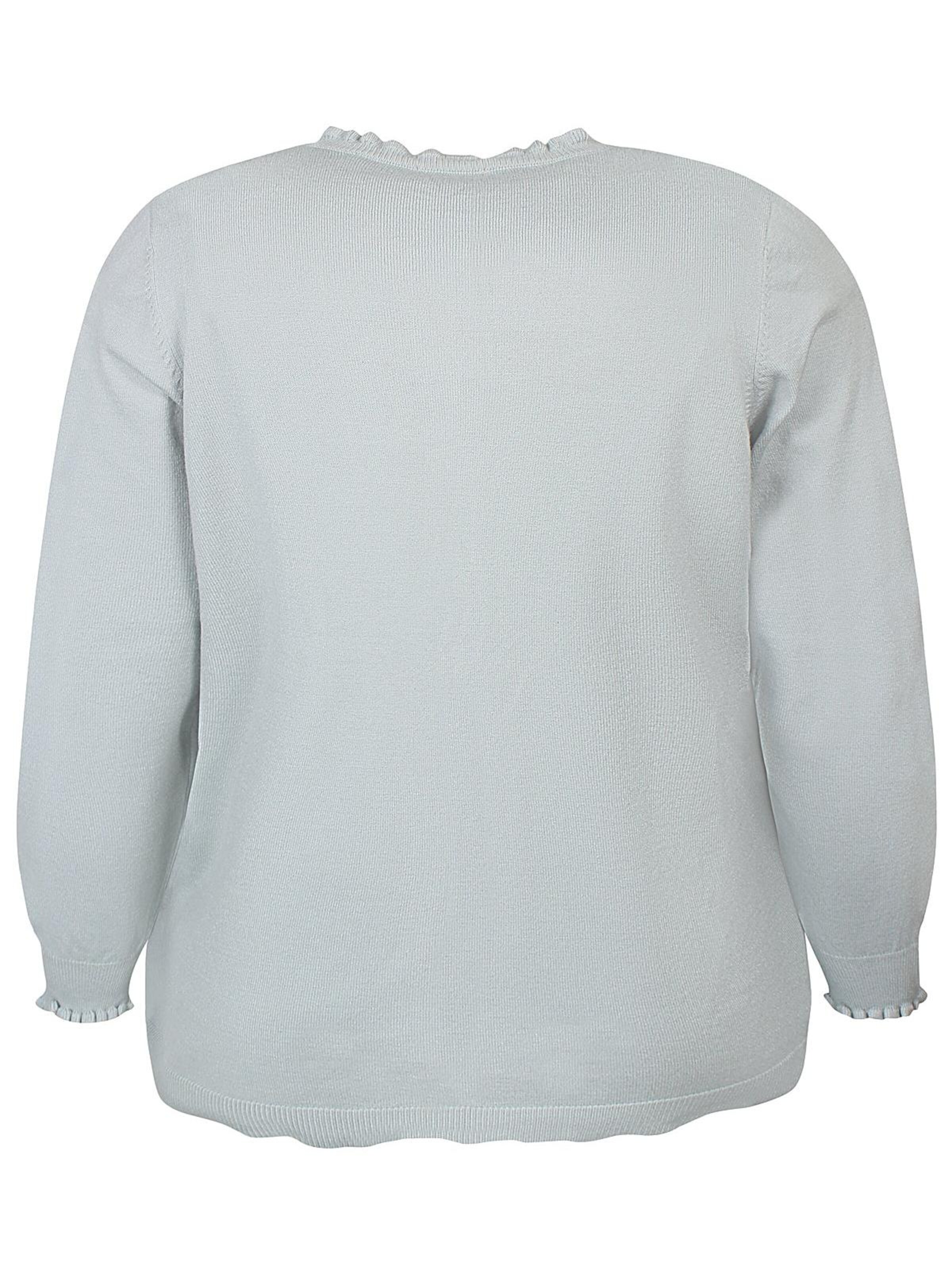 Zhenzi Gebreid vest 'Kogle 1163' in Groen