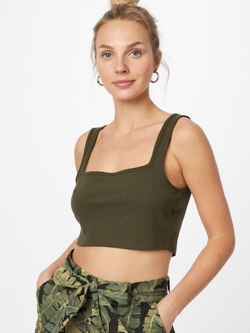 ABOUT YOU Top 'Adlin' in Green: front