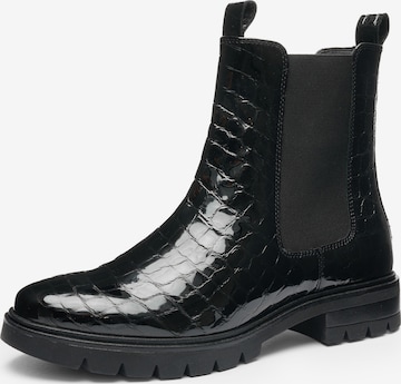 ARA Chelsea Boots in Schwarz: Vorderseite