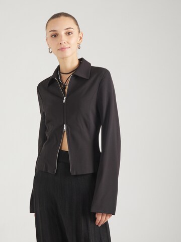 Veste mi-saison 'Fuji' WEEKDAY en noir : devant