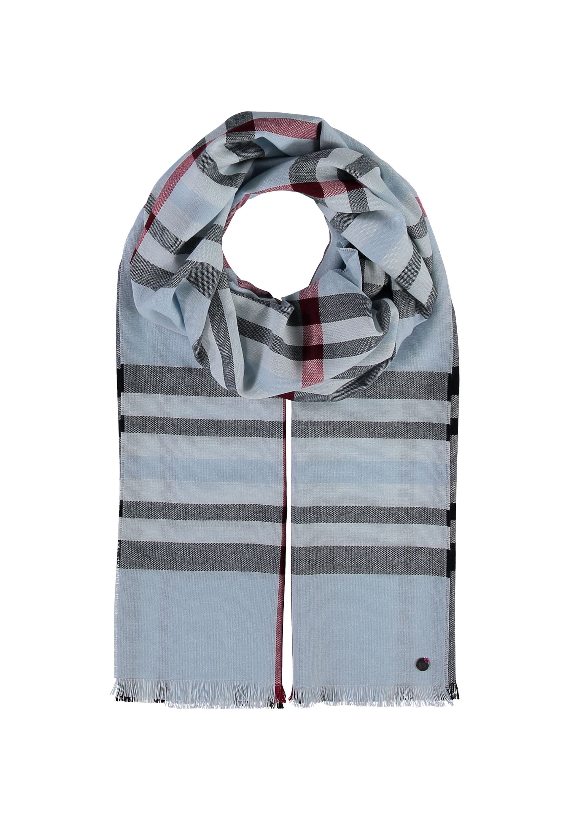 FRAAS Sjaal in Blauw: voorkant