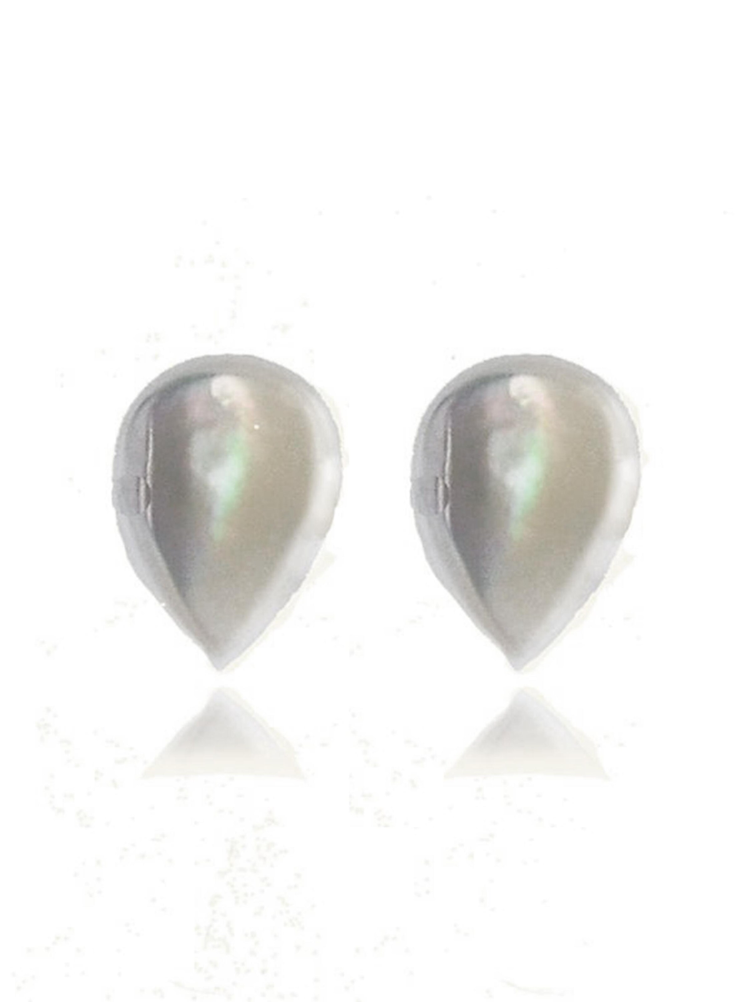 Luxenter Ohrringe 'Yedia'‌‌‌‌‌‌‌‌‌ in perlweiß, Produktansicht