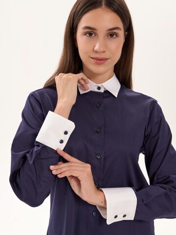 Chemisier 'Yolande' NOWIHT en bleu