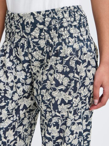 PULZ Jeans - Tapered Pantalón bombacho ' PZJill ' en azul